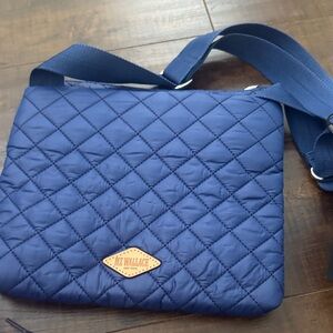 MZ Wallace Navy Quilted Shoulder Bag
Brand new